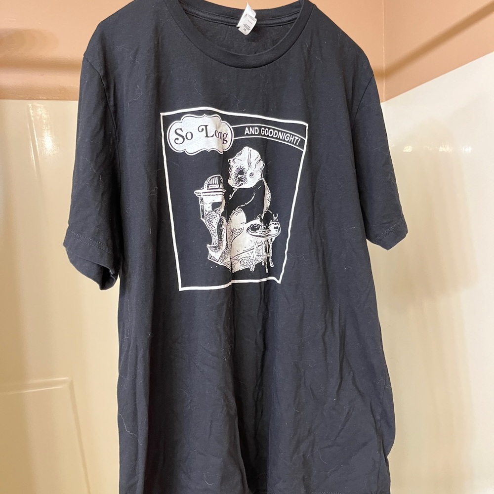 2XL Black Graphic T-Shirt MCR-Inspired/Sleepy Time Tea